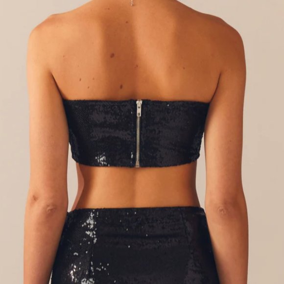 Emma Sequin Bustier - Picture 3 of 3